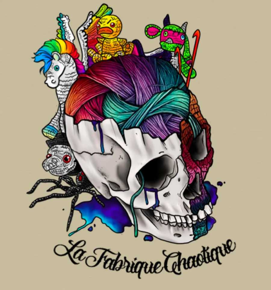 Logo La frabrique chaotique par Carolane Baribeau